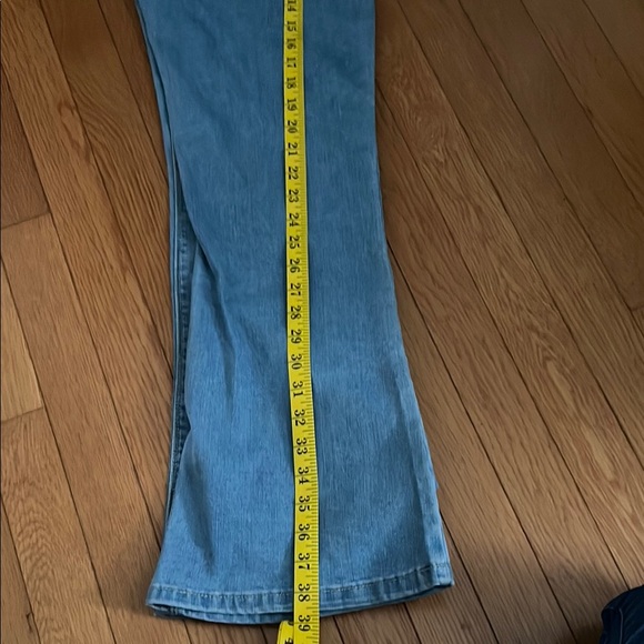 wonder nation 14/16 plus flare jeggings with heart patch detail - Picture 8 of 8